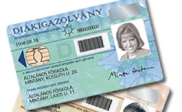 Tanévkezdés - Október 31-én járnak le az előző tanévi diákigazolvány-matricák