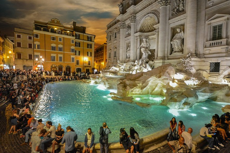 Rómában fizetős lesz a Trevi-kút február elsejétől