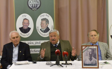 Hidegkuti Nándorra, az Aranycsapat Öreg-jére emlékeztek
