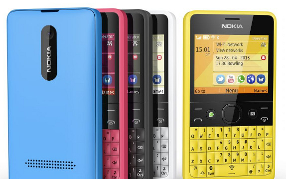 Nokia Asha 210 - QWERTY billentyűzettel ellátva